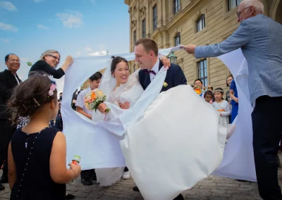 Hochzeit Zhizhi und Falk